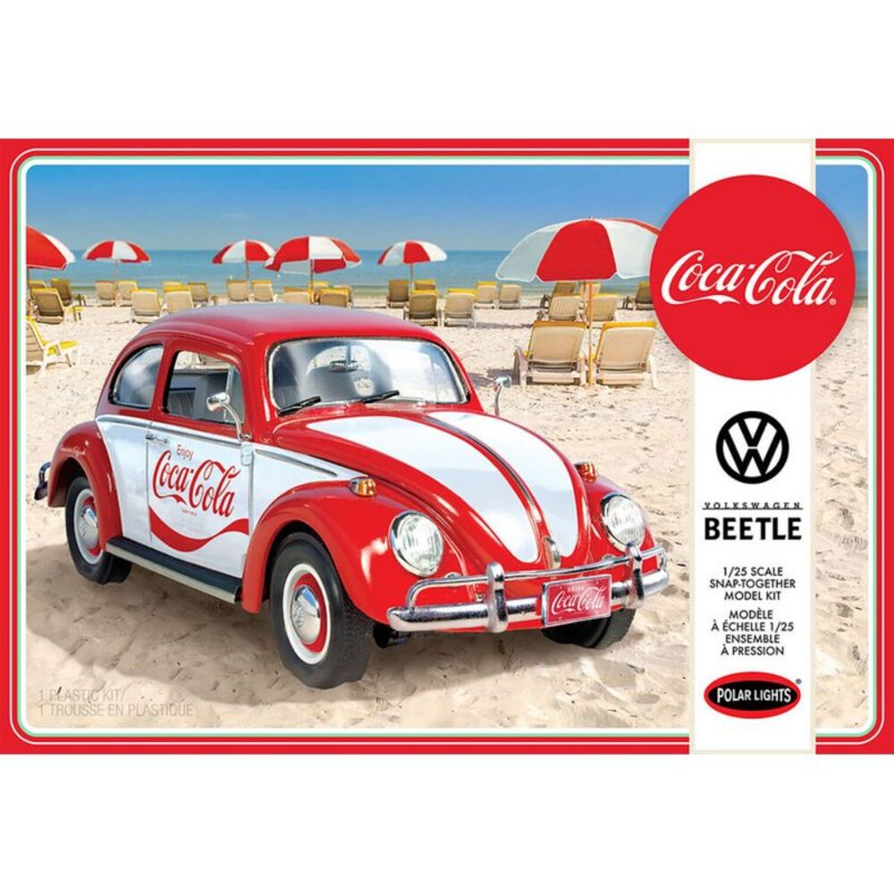 Volkswagen Beetle Snap (CocaCola) 2T Polar Lights Model Kit  COLLECTIBLES